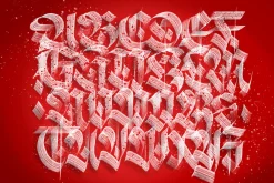 Blackletter Dry Brushes - Procreate