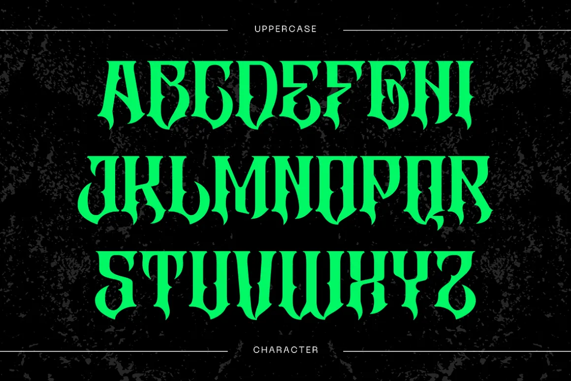 Blackletter Logo Font - Altar Gothic