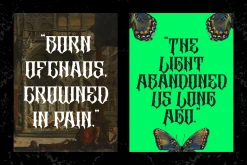 Blackletter Logo Font - Altar Gothic