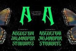 Blackletter Logo Font - Altar Gothic