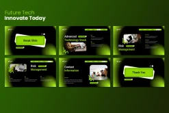 Black Modern Technology - PowerPoint