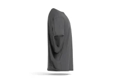 Black Oversized Men T-Shirt 3D Model