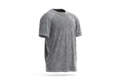 Black Oversized Men T-Shirt 3D Model
