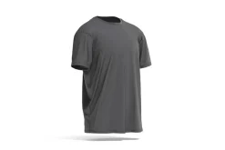 Black Oversized Men T-Shirt 3D Model