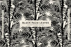 Black Palm Leaves