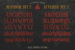 Black Poser Blackletter Typeface
