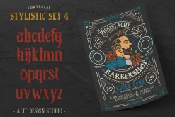 Black Poser Blackletter Typeface