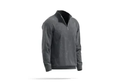 Black Quarter Zip Sweater 3D Model