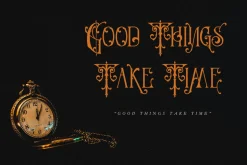 Blackshot - Blackletter Font