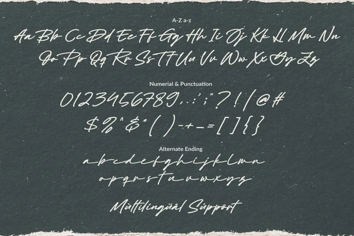 Black Signatures - Signature Font