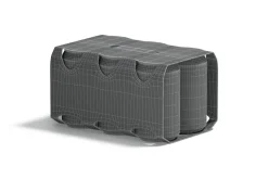 Black Six 330ml Can Pack 3D Model
