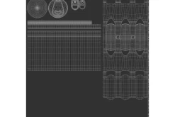 Black Six 330ml Can Pack 3D Model