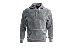 Black Sports Hoodie 3D Model