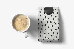 Black & white seamless patterns set