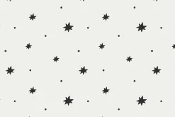 Black & white seamless patterns set