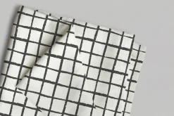 Black & white seamless patterns set