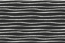Black & white seamless patterns set