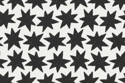 Black & white seamless patterns set