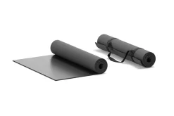 Black Yoga Mat 2 Types 3D Model
