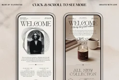 Blanche - Canva Newsletter Templates