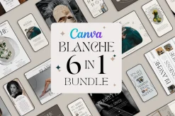 Blanche - 6 in 1 Canva Creator Pack