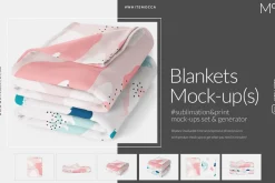 Blankets Mock-ups Set & Generator