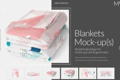 Blankets Mock-ups Set & Generator