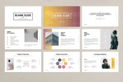 Blank Slide Presentation Template