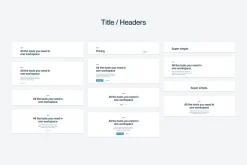 Blank Wireframe Kit