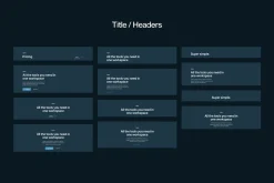 Blank Wireframe Kit