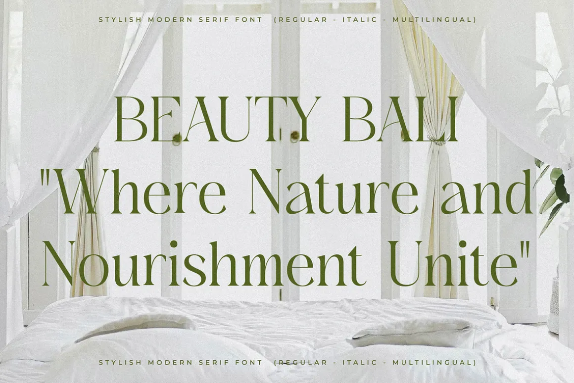 Blanvad Stylish Modern Serif