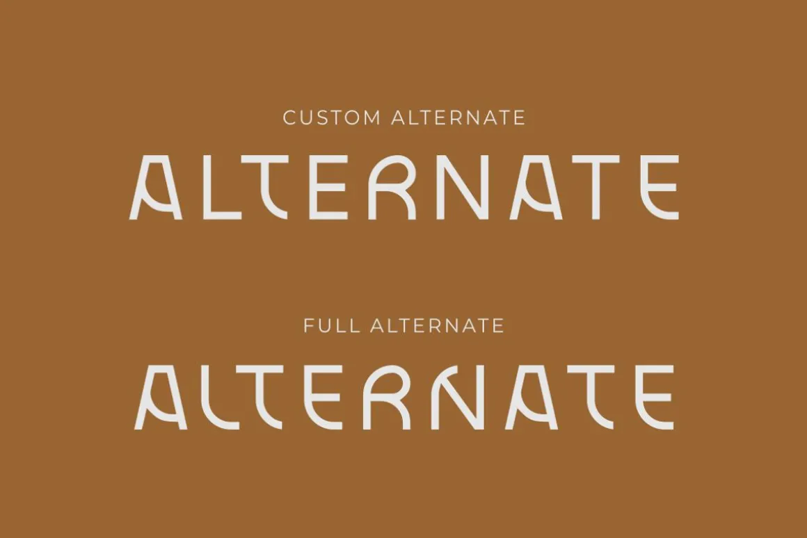Blax - Sans Serif Alternate Font
