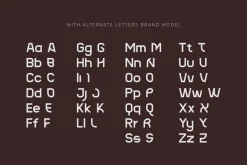 Blax - Sans Serif Alternate Font