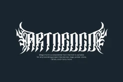 Blegor - Blackletter & Artdeco Font