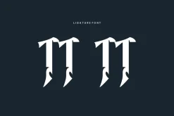 Blegor - Blackletter & Artdeco Font