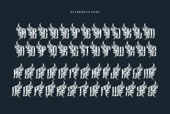 Blegor - Blackletter & Artdeco Font