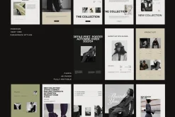 BLEU | Instagram Story Marketing Kit