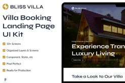 Bliss Villa - Villa Landing Page