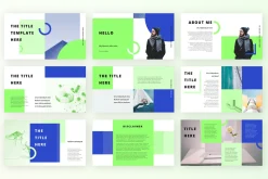 Block - Powerpoint - 2 Color Themes