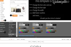 Blogger Template Black and White