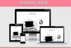 Blogger Template Responsive - BELEZA