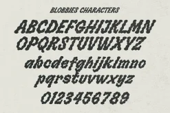 Bloobies – Wavy Display Typeface