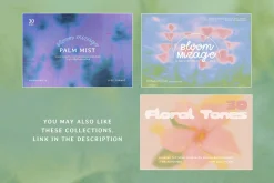 Bloom Mirage Desert Echo backgrounds