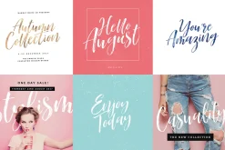 Bloomishly Brush Font
