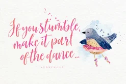 Bloomishly Brush Font