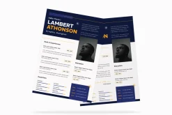 Blue Color Resume CV