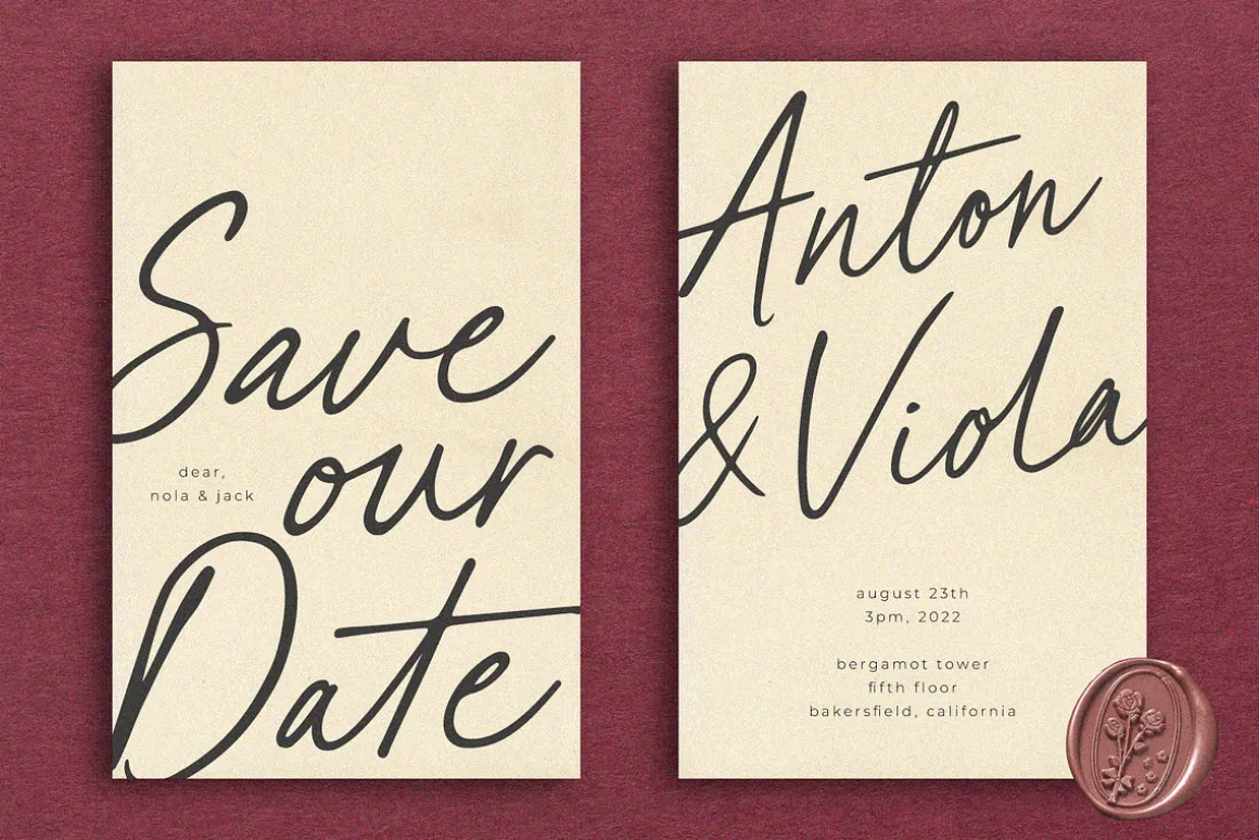 Blue Paradise | Signature Script