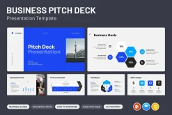 Blue Pitch-Deck Presentation
