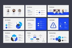 Blue Pitch-Deck Presentation