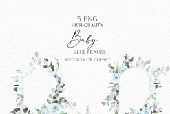 Blue roses - Soft pastel